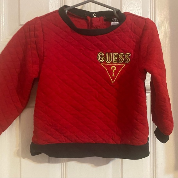 Guess Quilted Sweatshirt - Picture 1 of 7